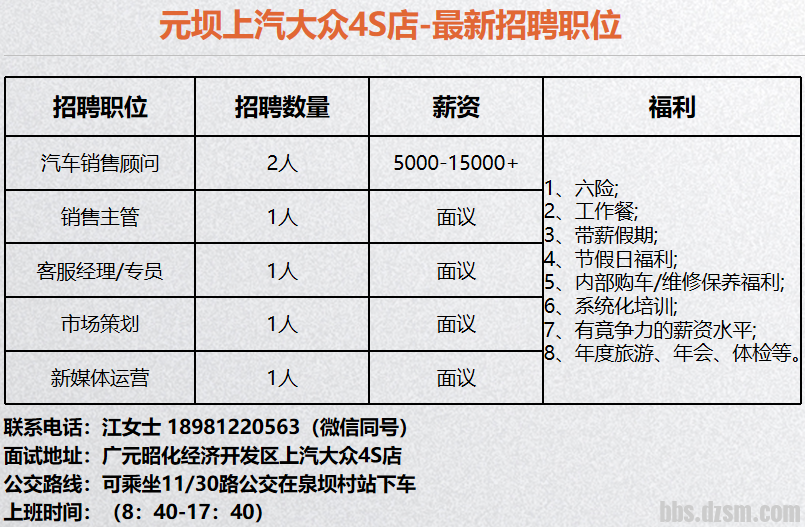 大话利州招聘最新信息全面解析