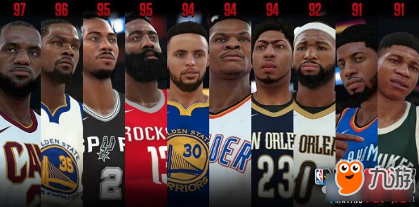 NBA 2K17全新赛季球员名单亮相，游戏迎来全新面貌